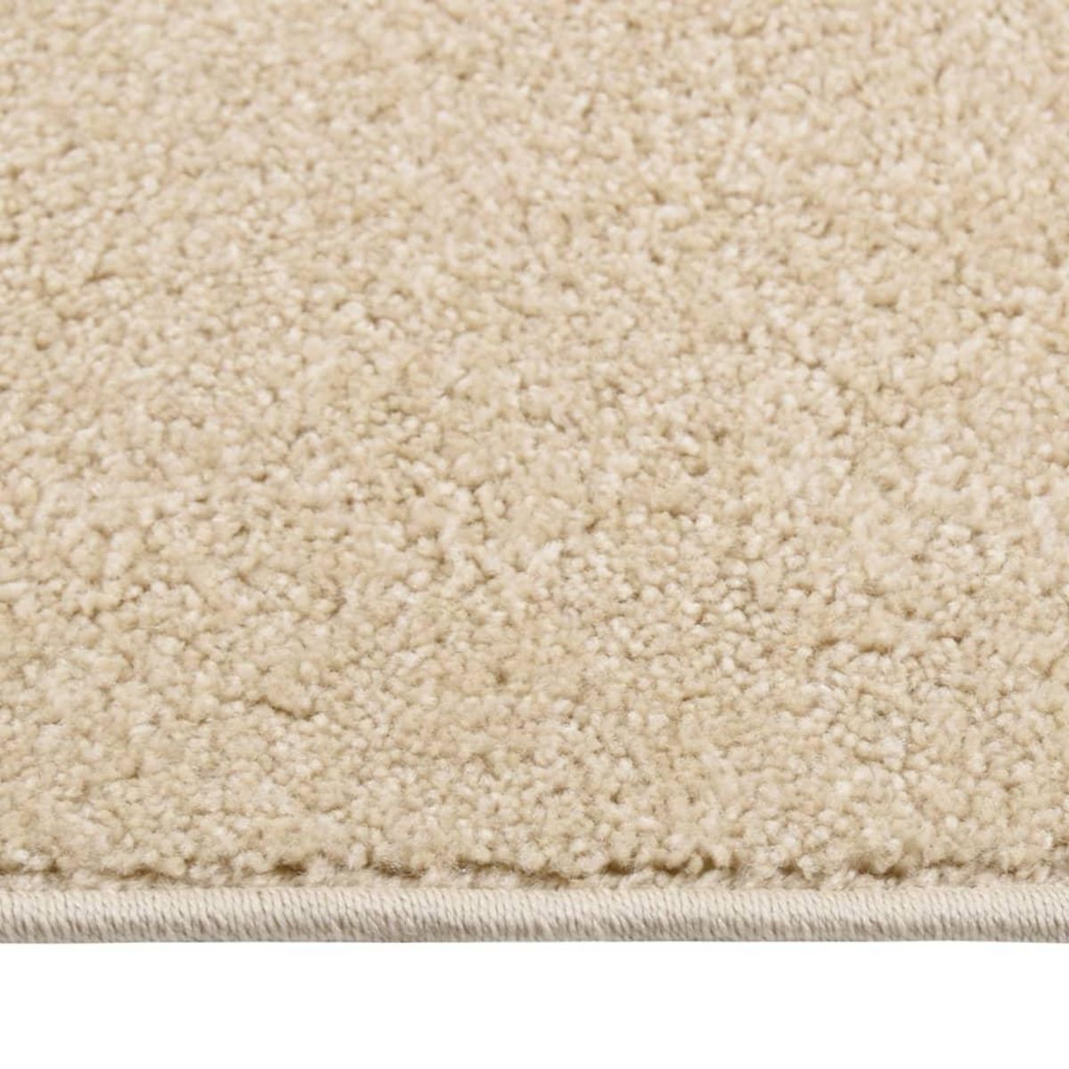 VIDAXL Tapis a poils courts 160x230 cm Beige