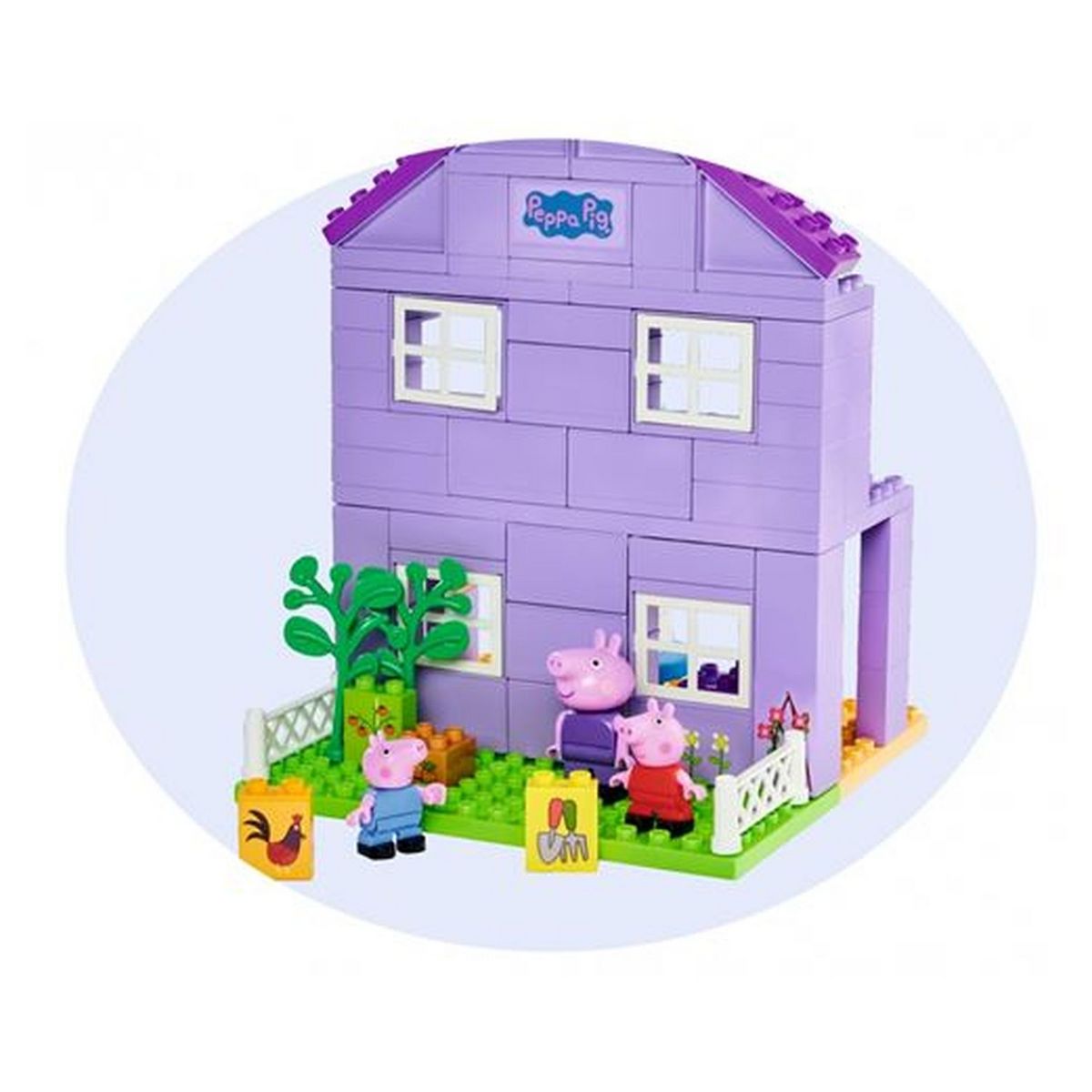 SIMBA Set construction La maison des grands-parents Peppa Pig Big Bloxx