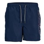 Jack & Jones Short de Bain  Garçon Jack & Jones Double Logo. Coloris disponibles : Bleu