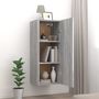 Voir la diapositive 3 : VIDAXL Armoire murale Sonoma gris 34,5x34x90 cm Bois d'ingenierie