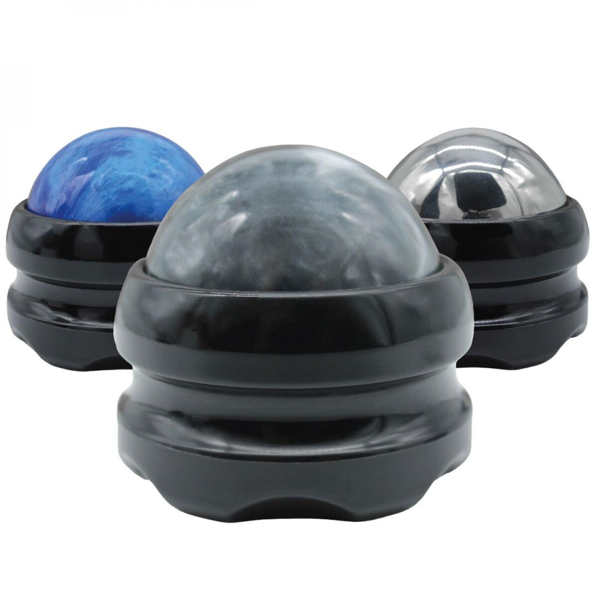 VIVEZEN Boule de massage roll on avec rotation à 360°