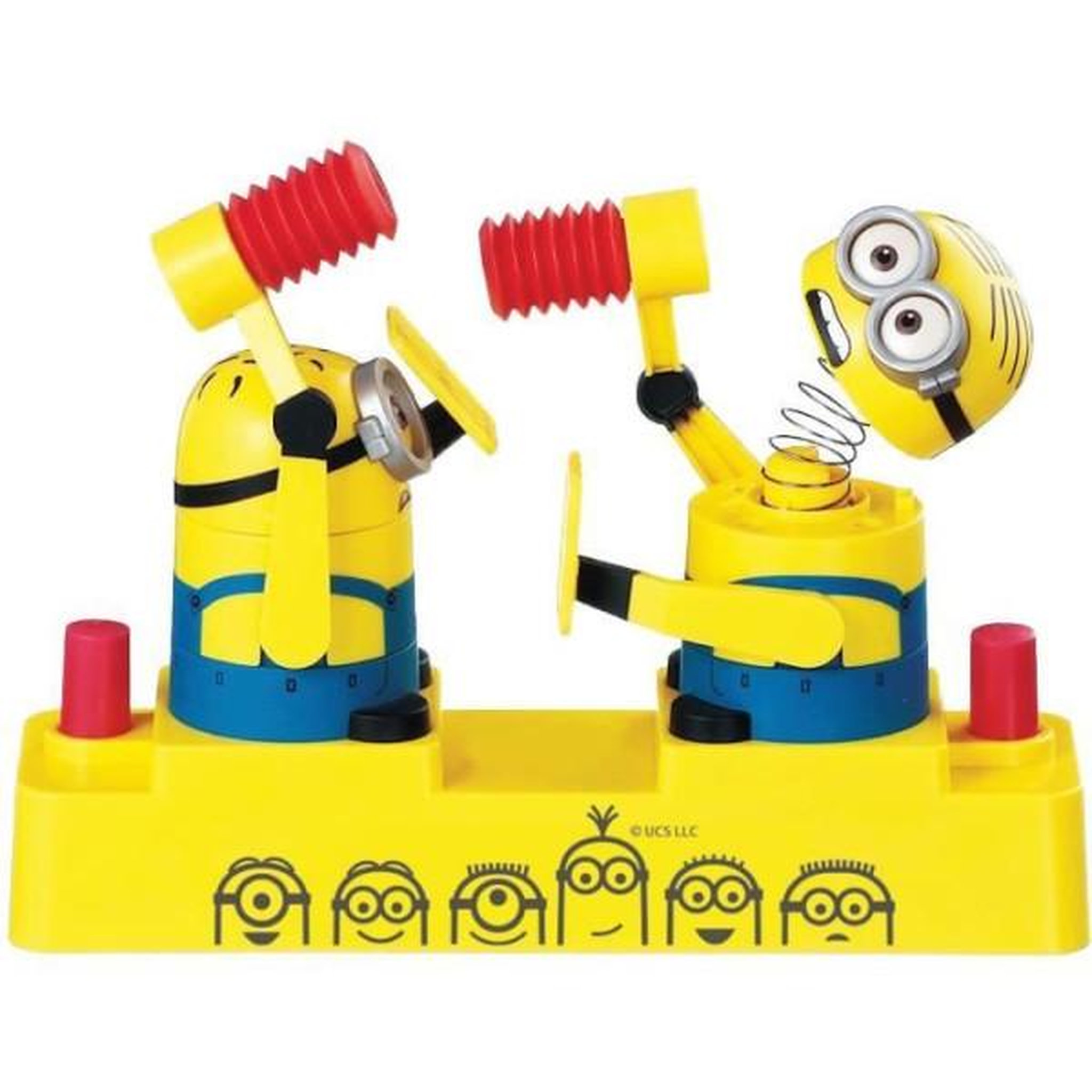 Voir la diapositive 2 : EPOCH Jeu d'adresse - epoch games - minions hammer pop - tape sur la tete du minion, gagne le point !