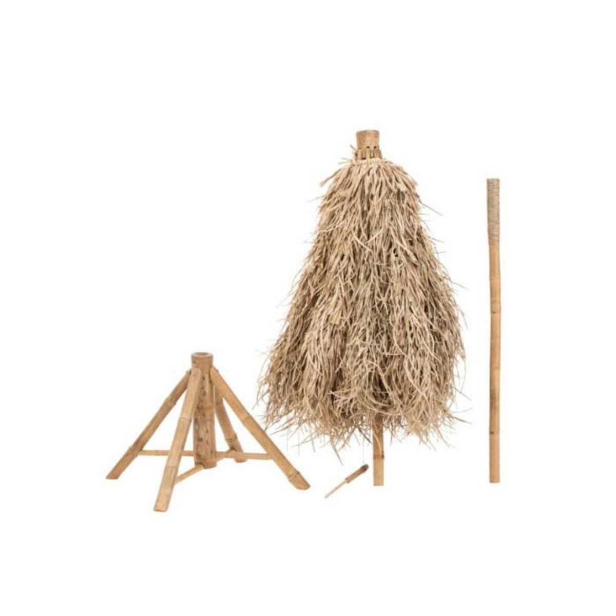 Paris Prix Parasol sur Pied Bambou  Paradis  150cm Naturel