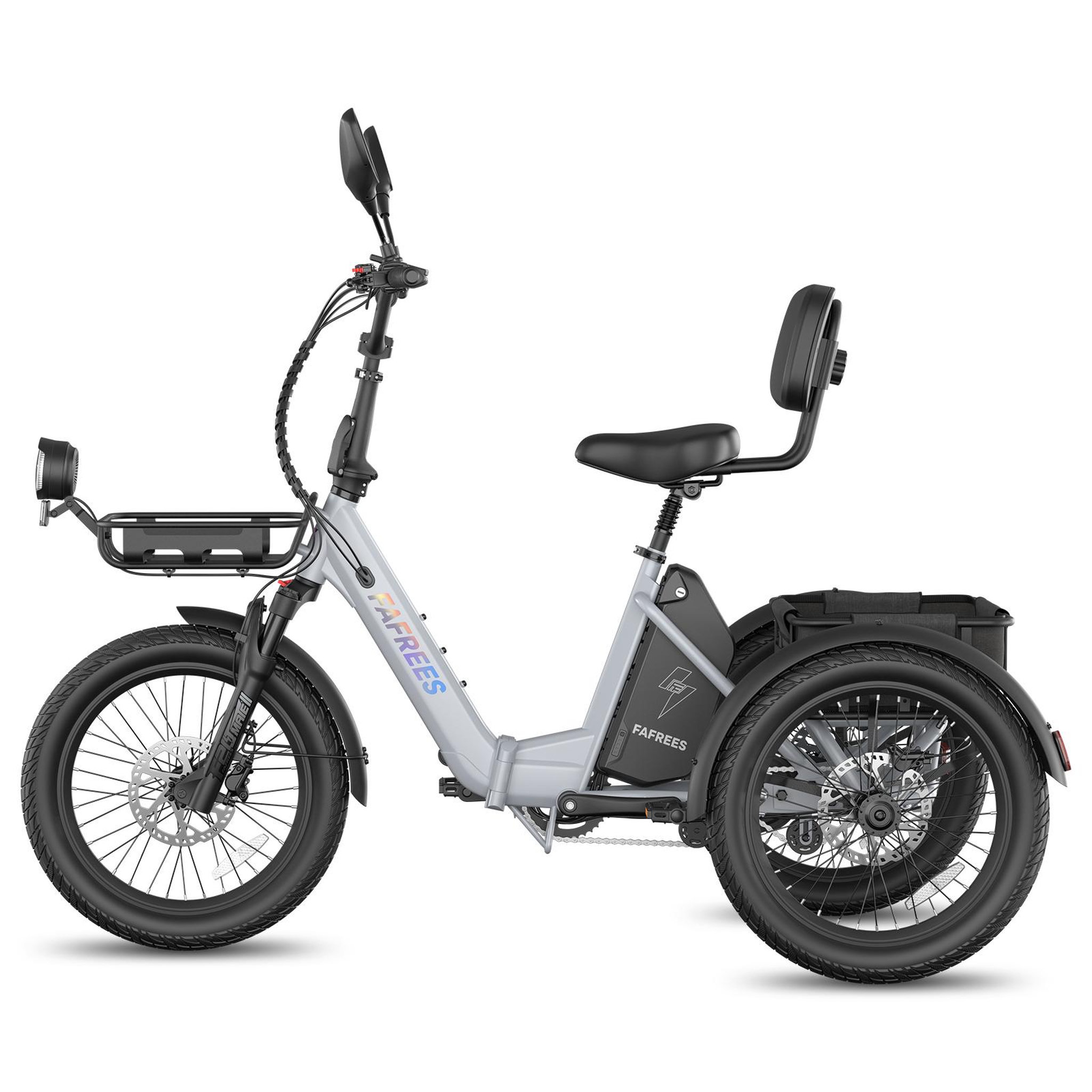 Voir la diapositive 3 : FAFREES Tricycle électrique fafrees f20 mate ii 21 ah