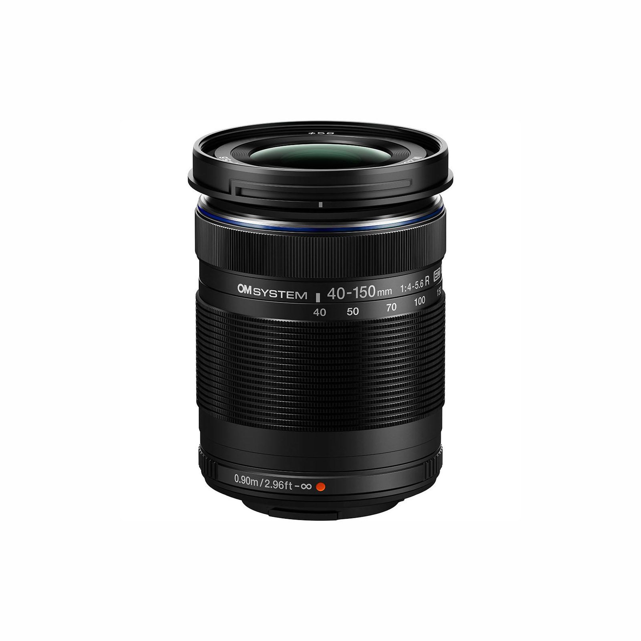 Voir la diapositive 2 : OM SYSTEM Objectif numérique om system ed 40 150 mm f4.0 5.6 m.zuiko noir