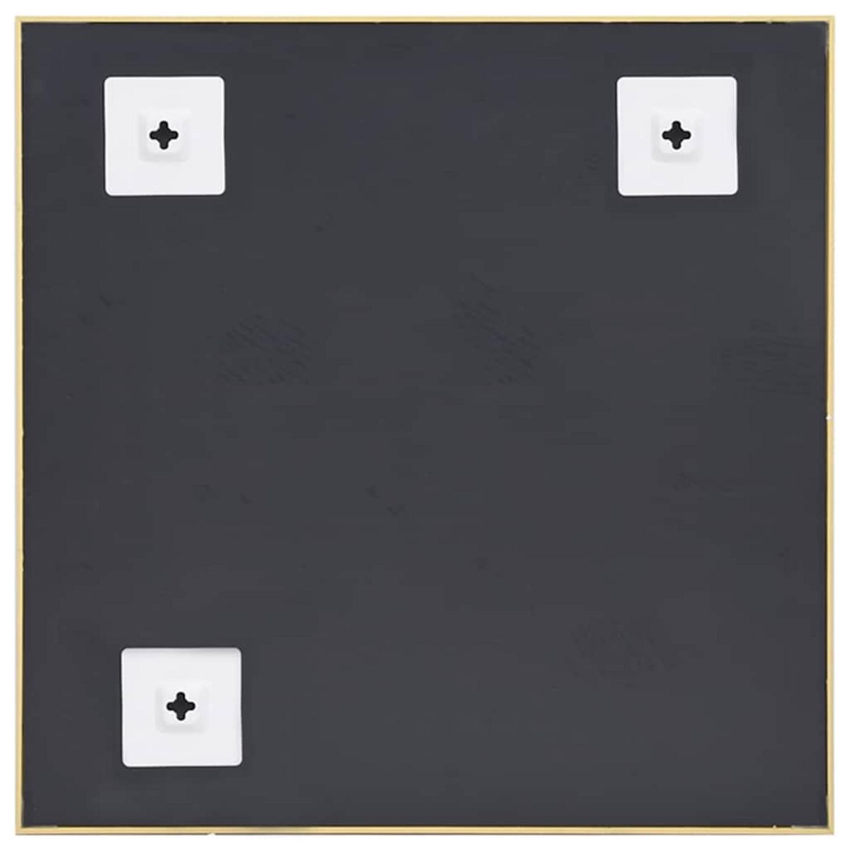 VIDAXL Miroir Dore 50x50 cm