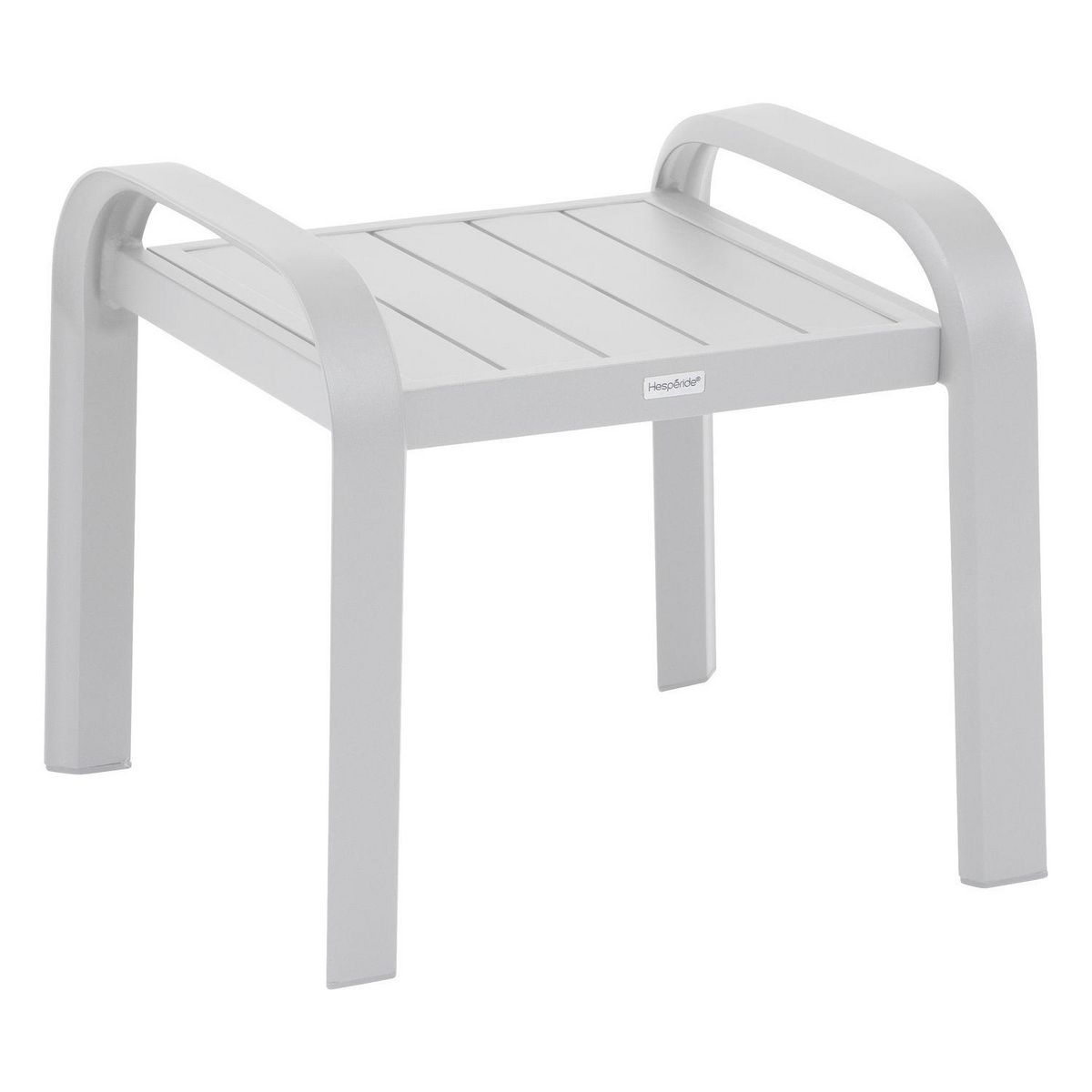HESPERIDE Salon de jardin duo Elyn aluminium et texaline