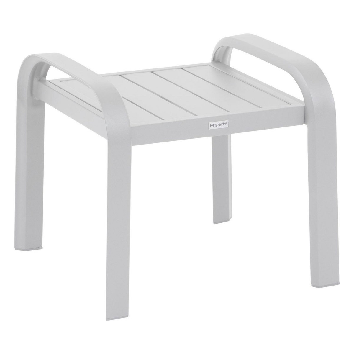 HESPERIDE Salon de jardin duo Elyn aluminium et texaline