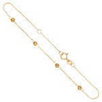 L'ATELIER D'AZUR Bracelet Or Jaune - Boules Diamantées