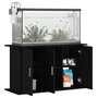 Voir la diapositive 3 : VIDAXL Support pour aquarium noir 101x41x58 cm bois d ingénierie