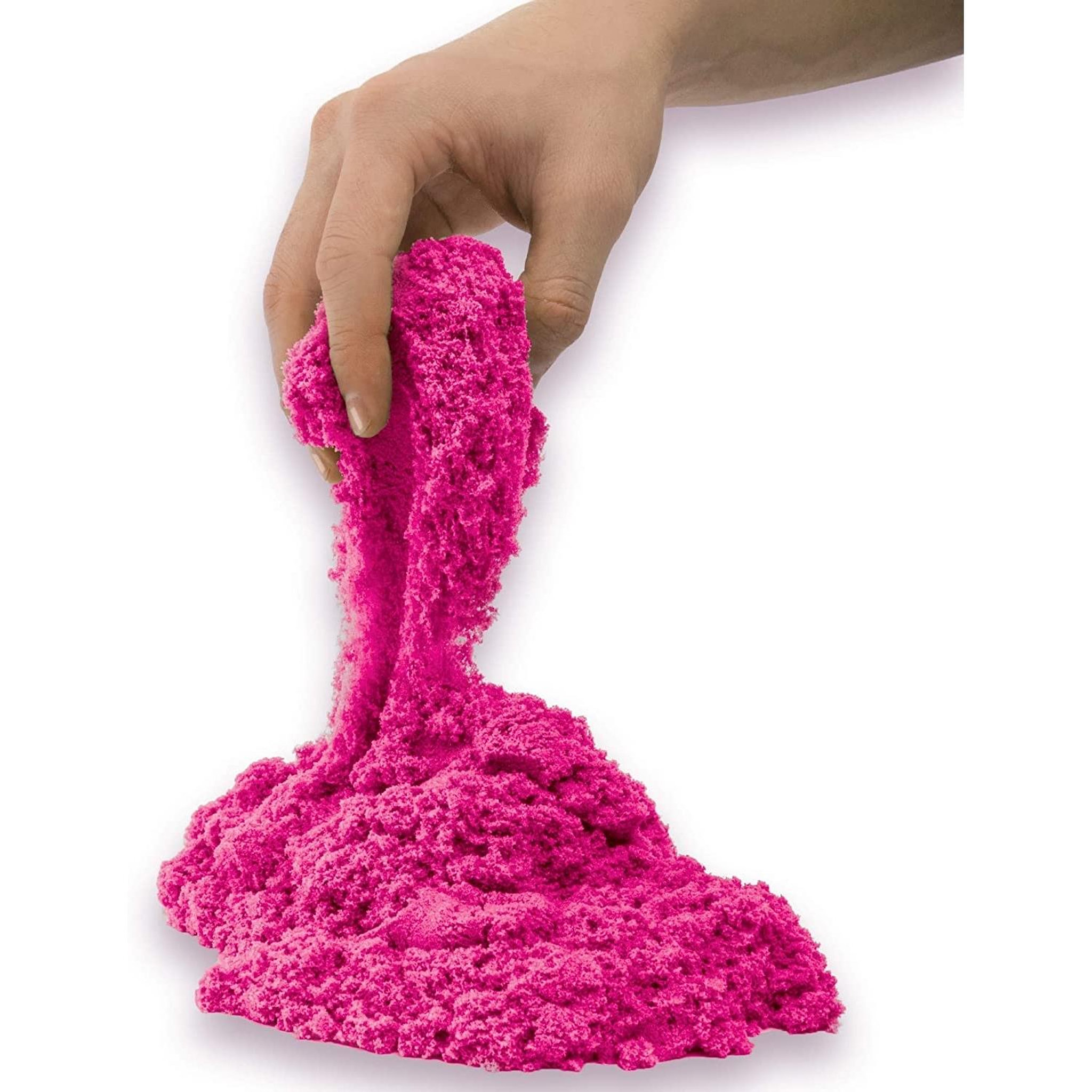 Voir la diapositive 2 : SPIN MASTER Kinetic Sand Colour Bag Sac Rose 907 g