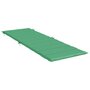 Voir la diapositive 3 : VIDAXL Coussin de chaise longue vert 186x58x3 cm tissu oxford