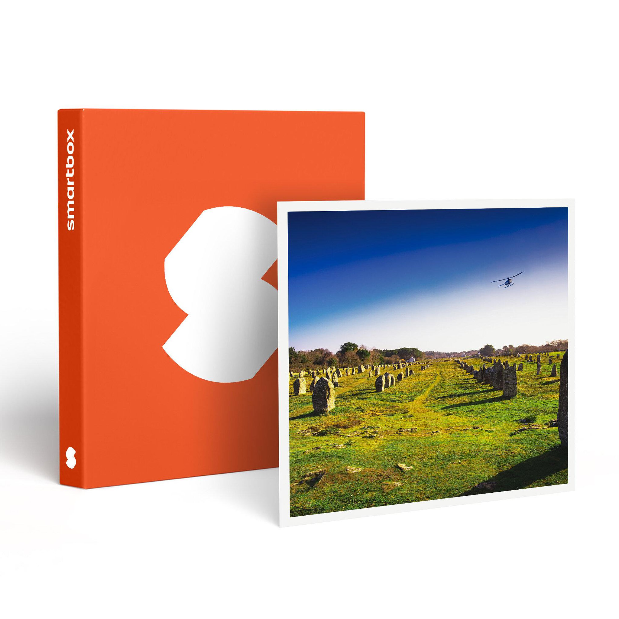 Smartbox Vol en hélicoptère de 30 min au-dessus du golfe du morbihan - coffret cadeau sport & aventure