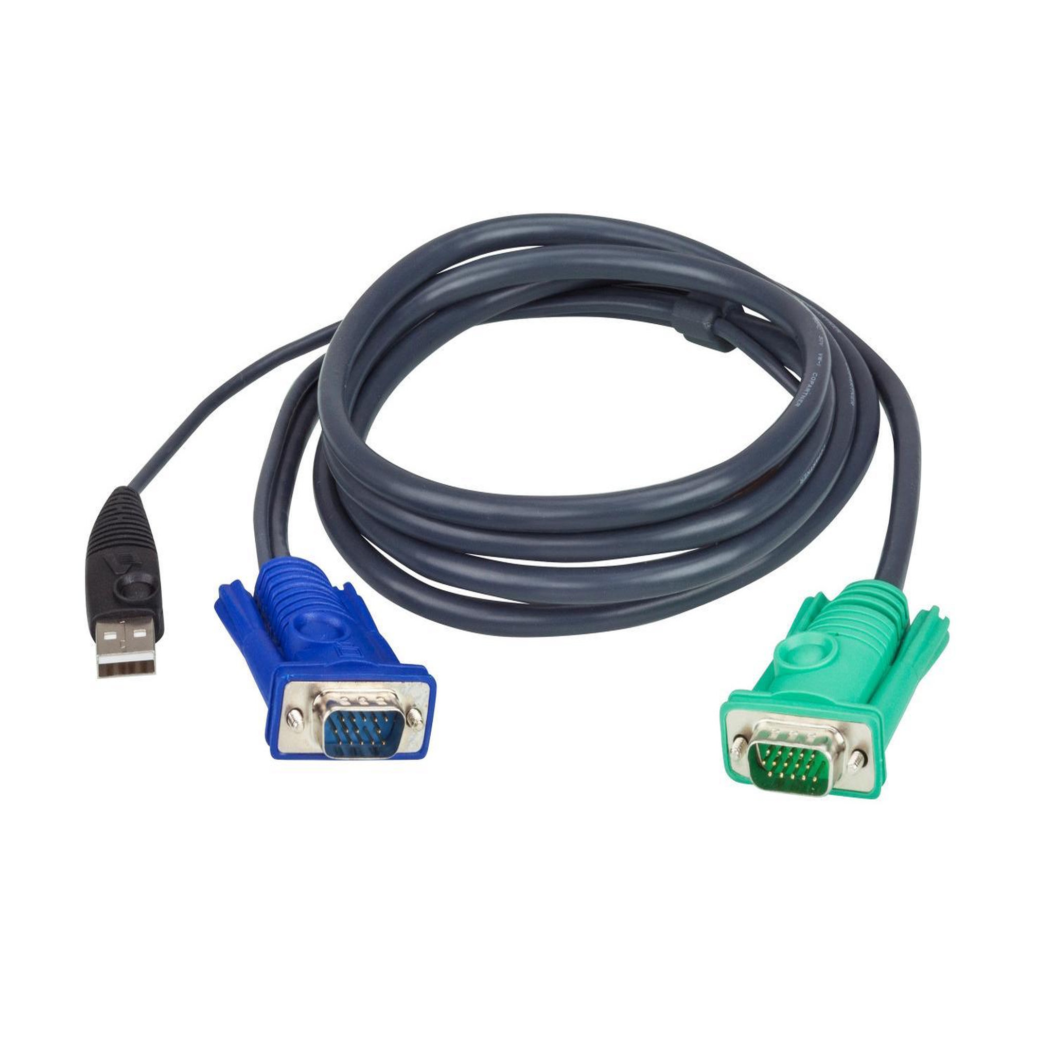 Aten ATEN Câble KVM USB 1,8m avec SPHD 3 en 1