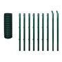 Voir la diapositive 2 : VIDAXL Cloture euro Acier 10x0,8 m Vert