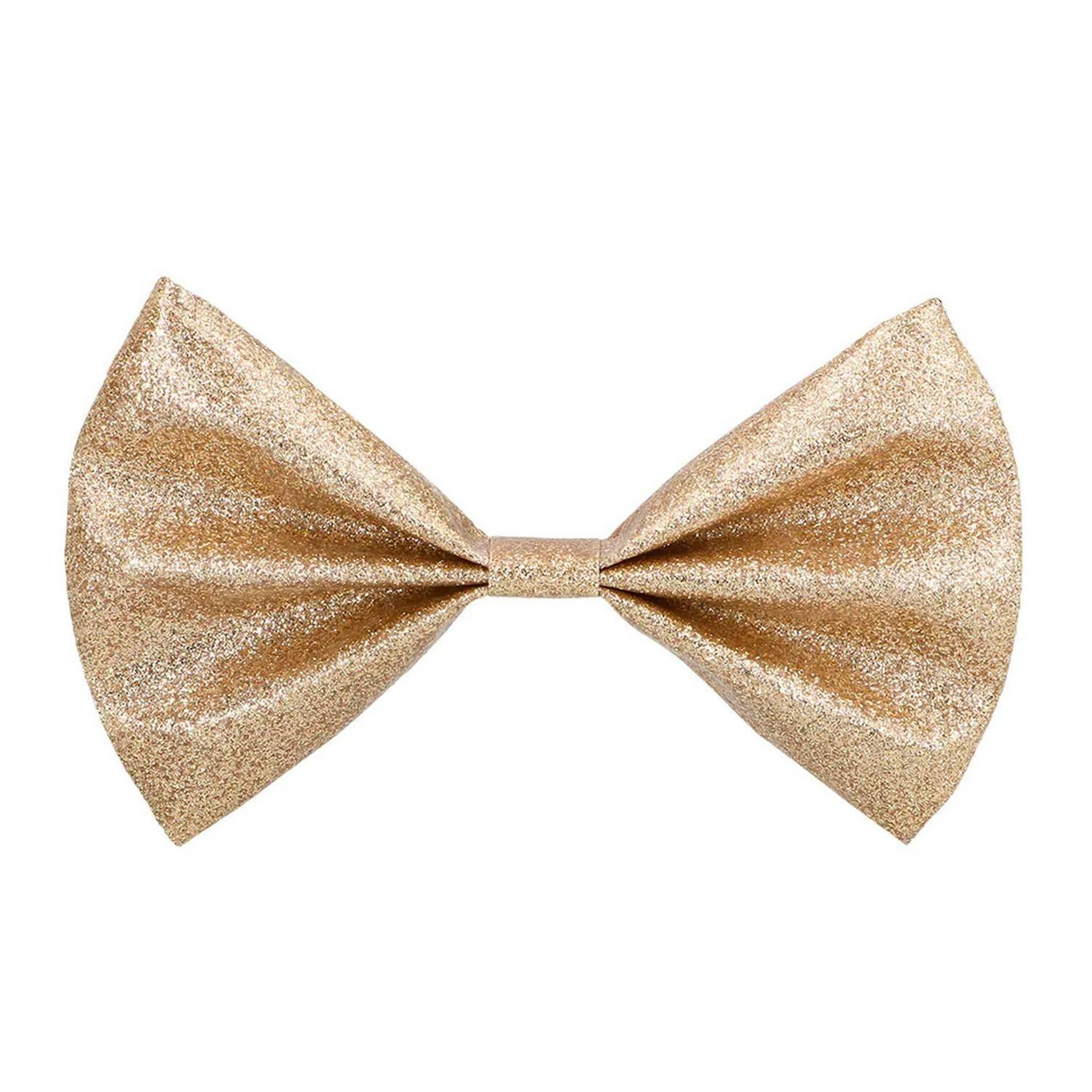 Voir la diapositive 2 : Boland Noeud Papillon Paillette Or - Cabaret