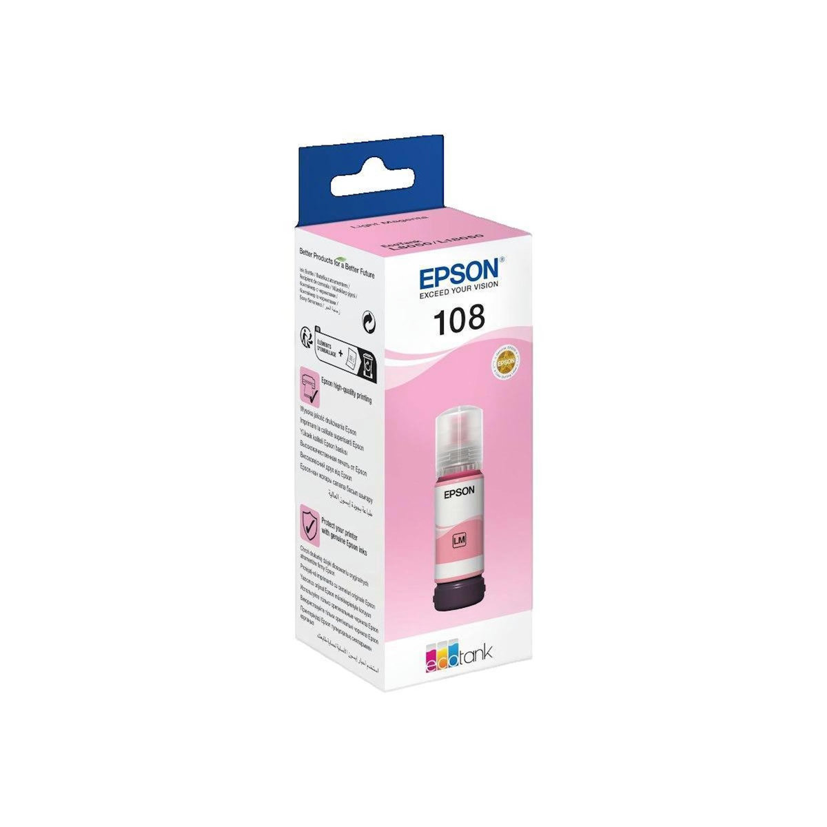 Epson Cartouche d'encre Epson EcoTank 107 magenta clair