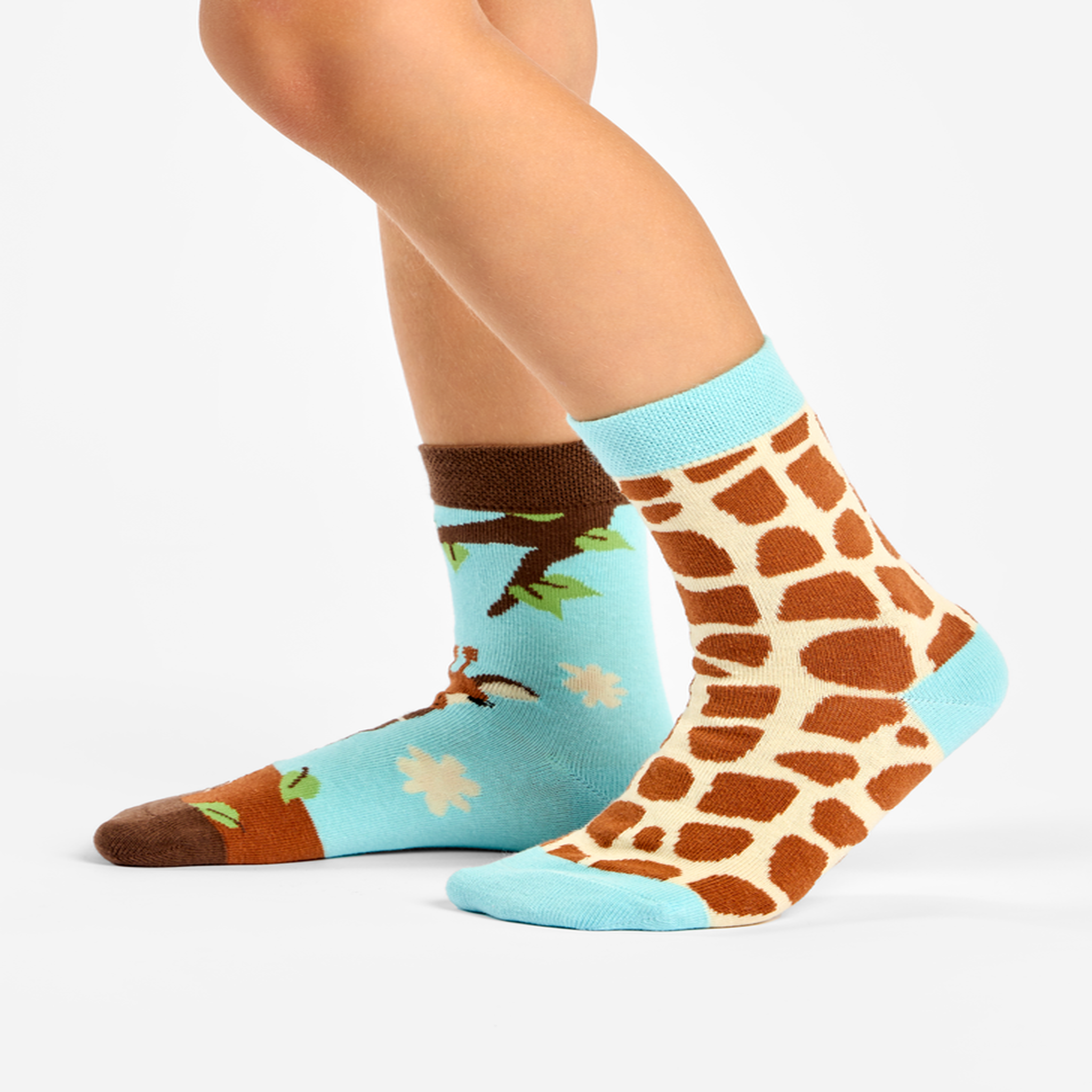 Voir la diapositive 2 : DEDOLES Chaussettes enfants girafe mignonne