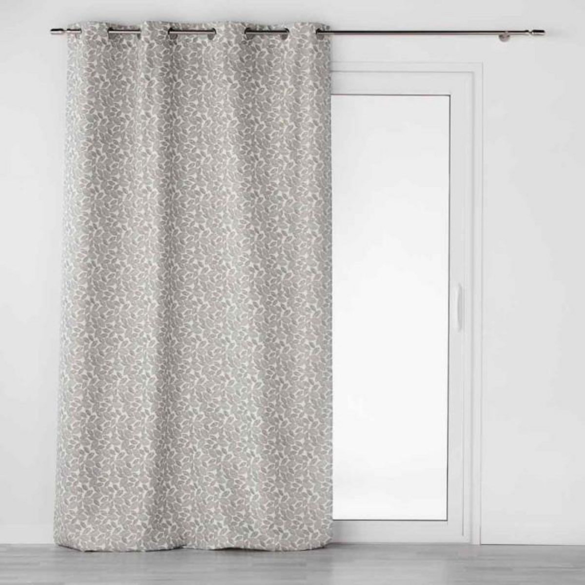 Paris Prix Rideau à Œillets Imprimé  Vilanelle  140x260cm Gris