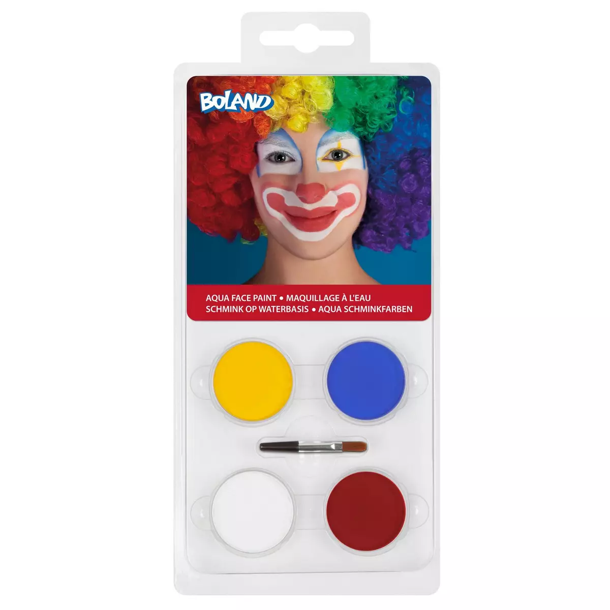 Boland Set de maquillage à l'eau Clown