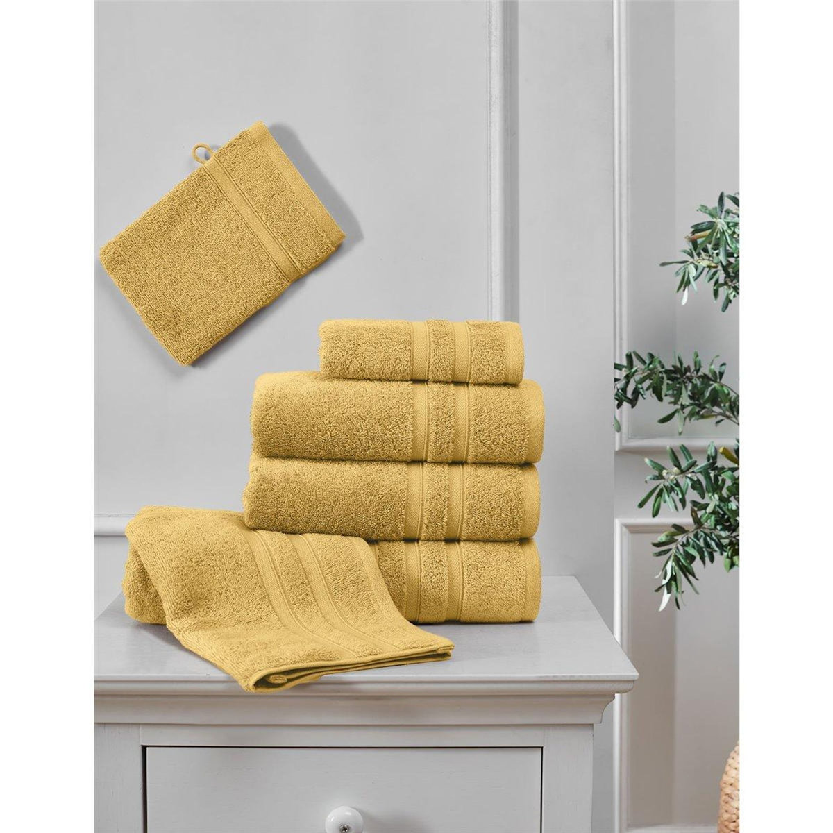 Sensei Maison Lot de 2 gants en coton biologique 520 g/m² BIO ORGANIKA