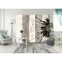 Voir la diapositive 2 : Paris Prix Paravent 5 Volets  White Dandelion  172x225cm