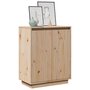 Voir la diapositive 4 : VIDAXL Buffet 60x34x75 cm Bois massif de pin