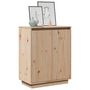 Voir la diapositive 4 : VIDAXL Buffet 60x34x75 cm Bois massif de pin