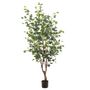 Voir la diapositive 1 : EMERALD Emerald Arbre d'eucalyptus artificiel en pot 140 cm