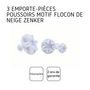 Voir la diapositive 4 : ZENKER Lot de 3 emporte-pièces de Noël pour pâte à sucre motif flocon de neige Zenker Emporte-pièces