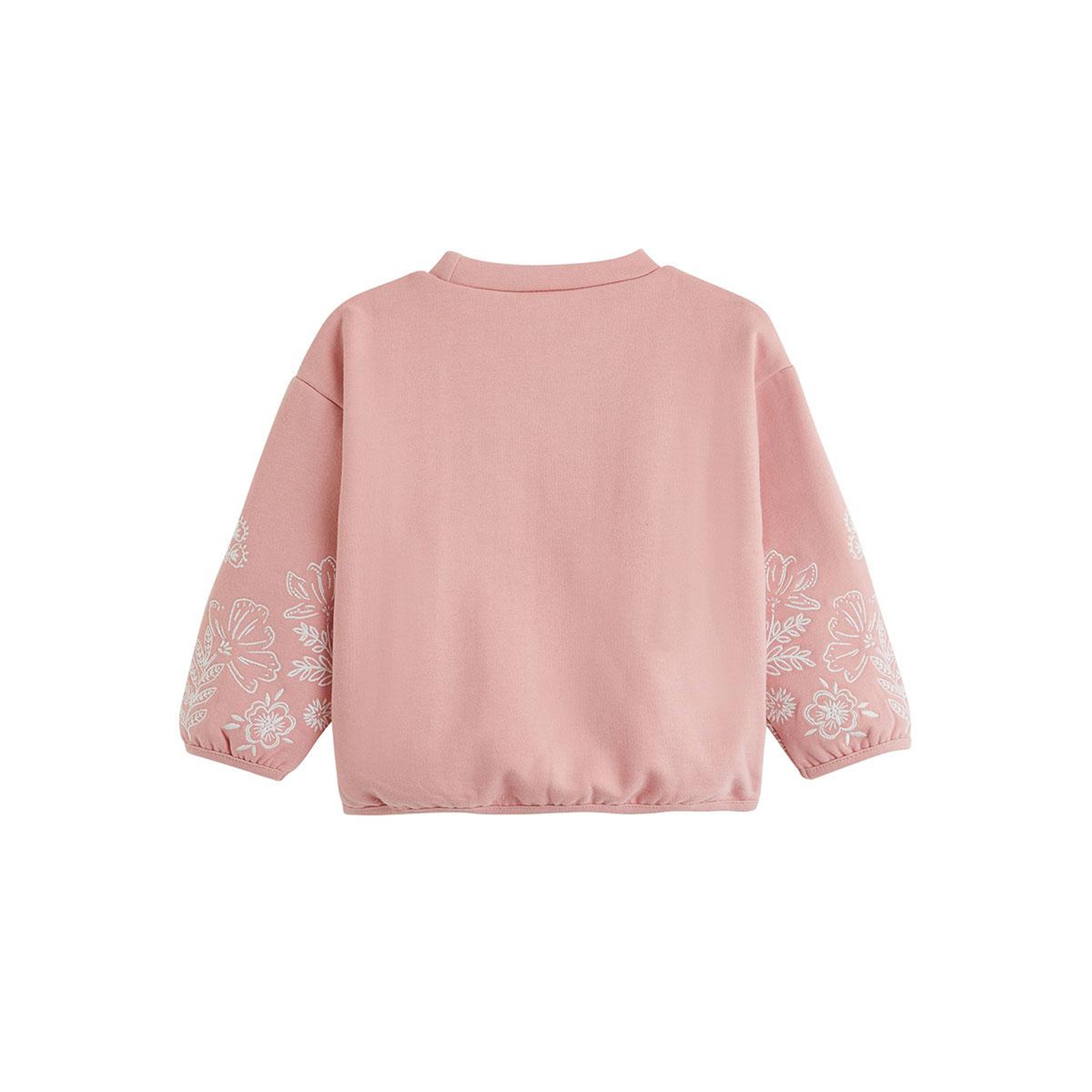 Voir la diapositive 2 : PETIT BEGUIN Sweat-shirt enfant en molleton Cléo