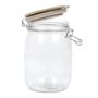 Voir la diapositive 2 : Paris Prix Bocal de Conservation  Nourriture  1L Transparent