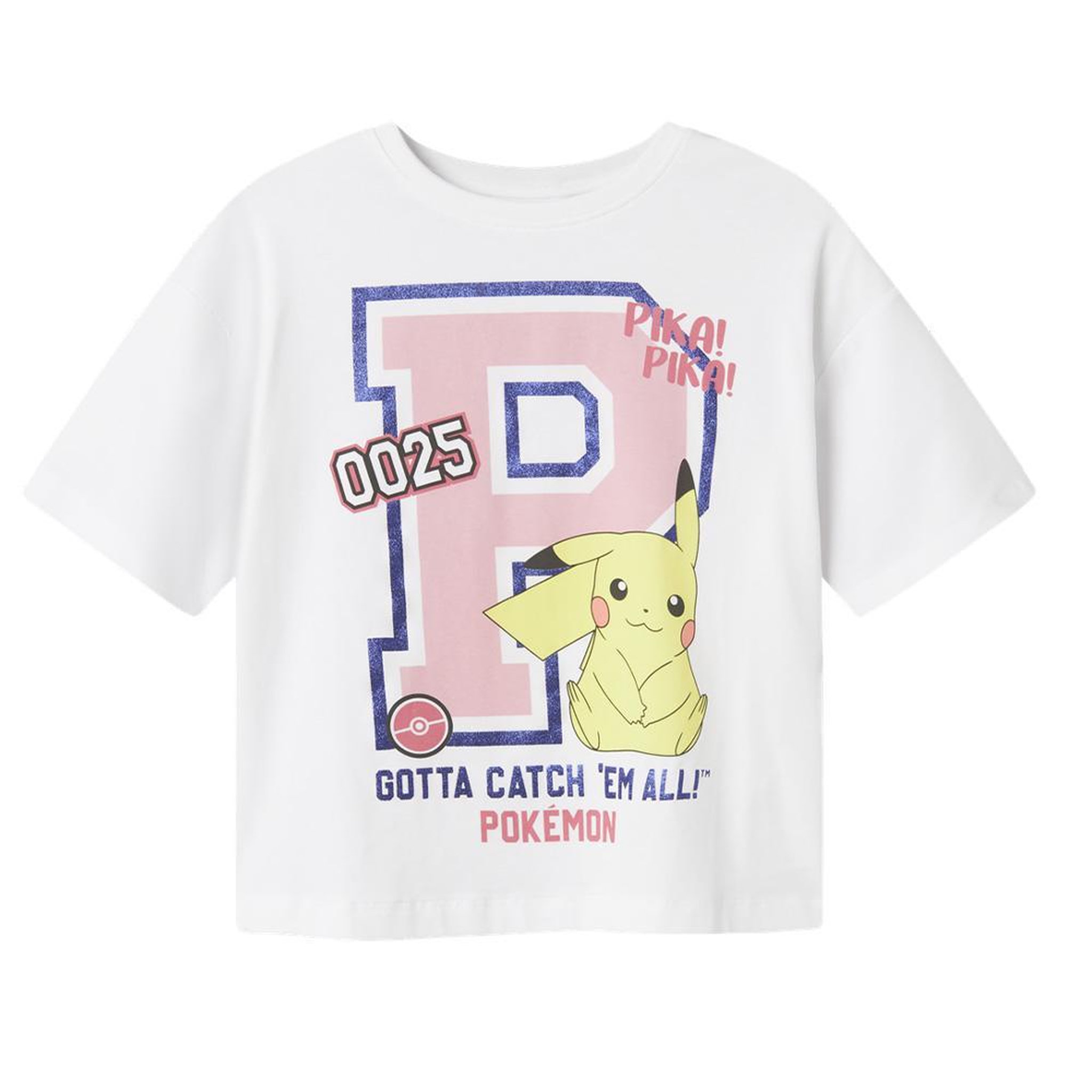 Voir la diapositive 2 : NAME IT T-Shirt Blanc Fille Name it Fjixa