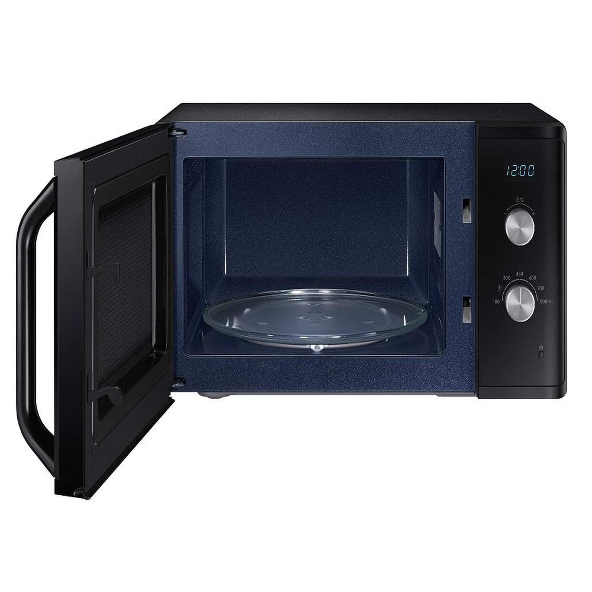 Voir la diapositive 2 : Samsung Micro-ondes solo 23l 800w noir - ms23k3614ak