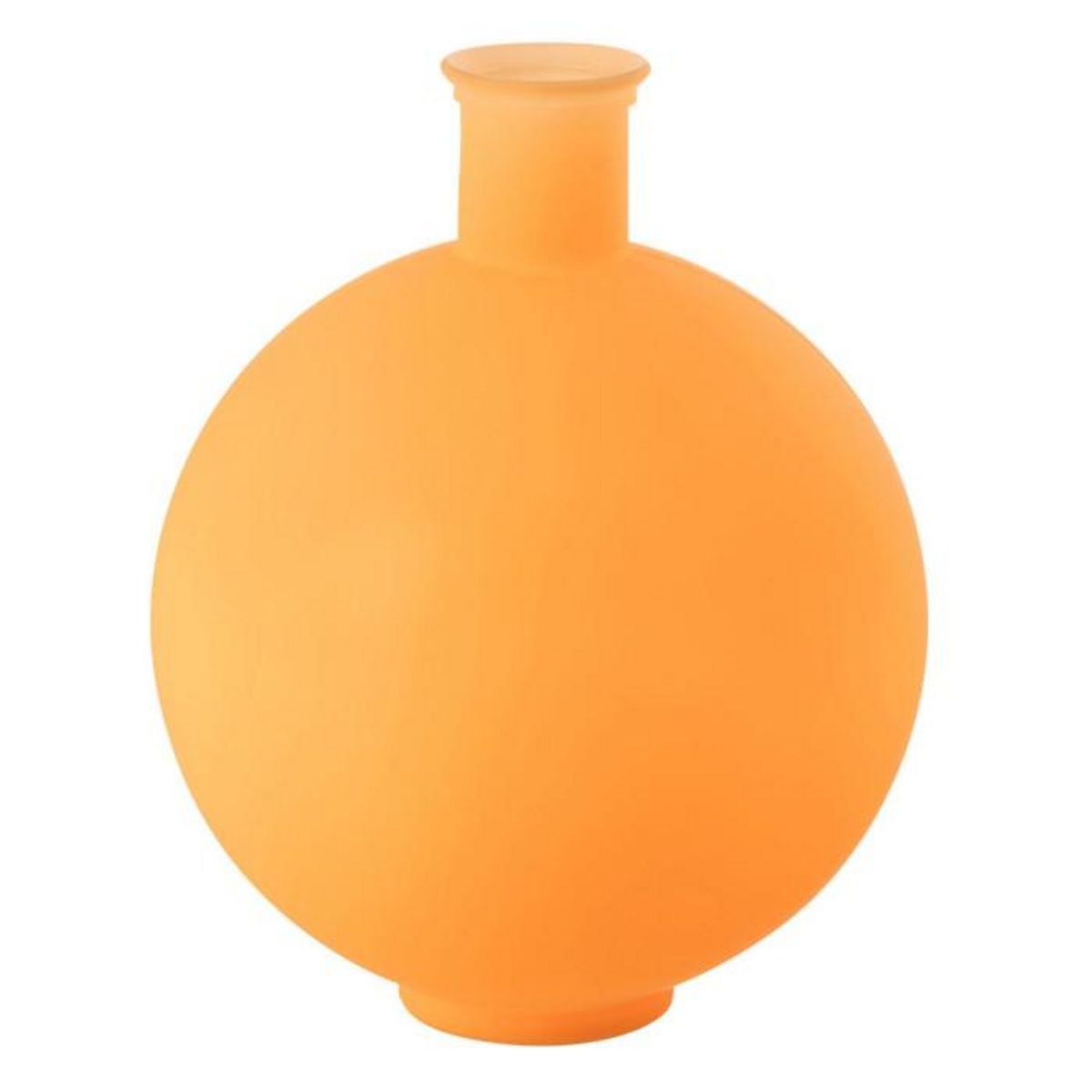 Paris Prix Vase Ball en Verre  Neon  44cm Orange