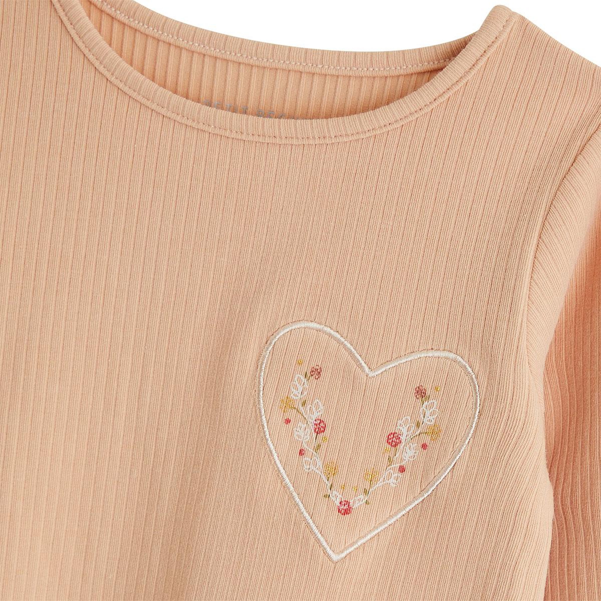 Voir la diapositive 3 : PETIT BEGUIN T-shirt enfant manches longues petite rêveuse