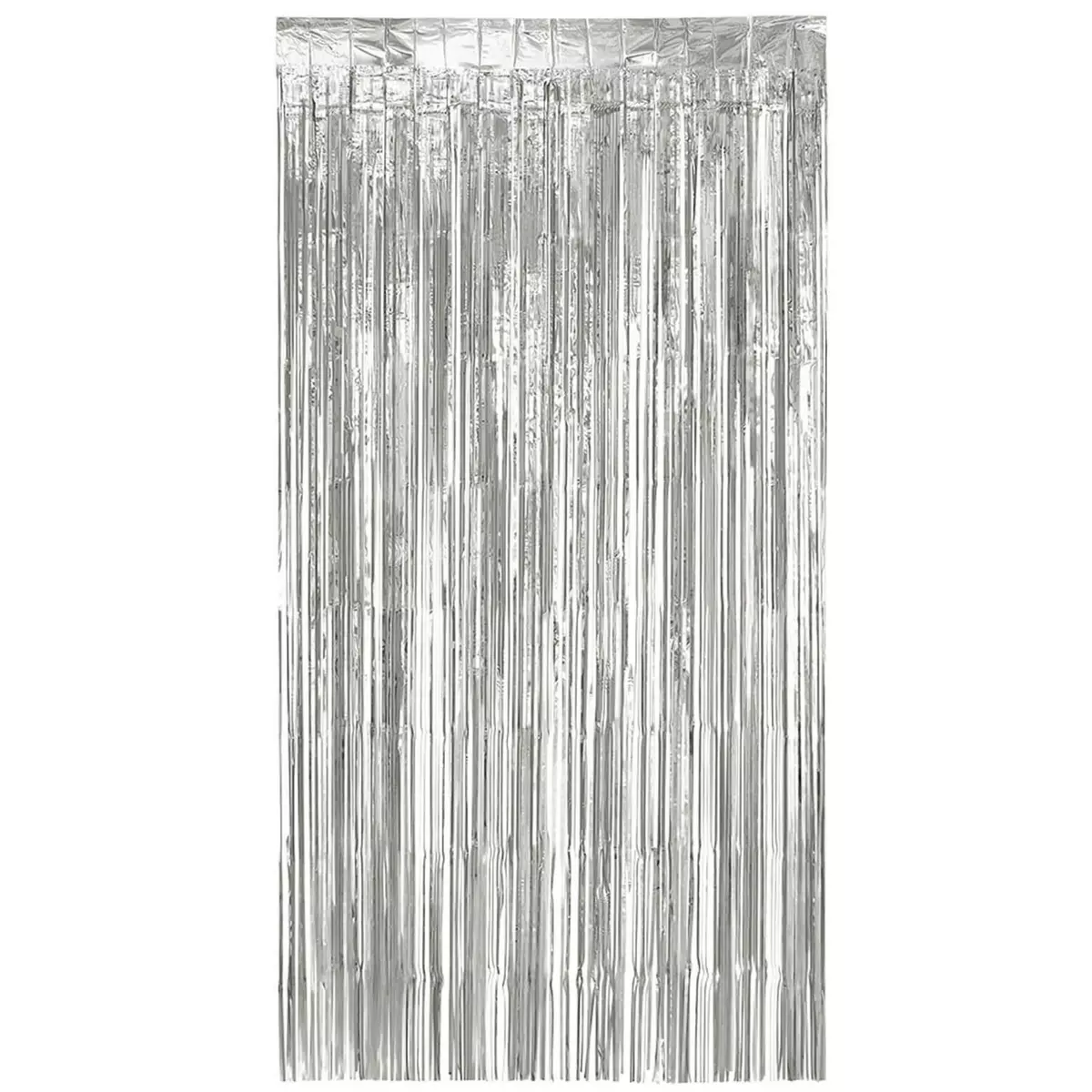 Boland Rideau en aluminium argent métallique - 200 x 100 cm