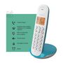 Voir la diapositive 6 : Logicom Téléphone fixe sans fil - LOGICOM - DECT ILOA 150 SOLO - Turquoise - Sans répondeur