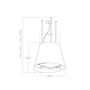 Voir la diapositive 5 : ELICA Hotte décorative îlot 50cm 620m3/h inox - junoix/f50