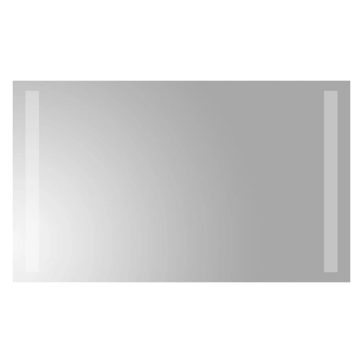 VIDAXL Miroir de salle de bain a LED 30x50 cm