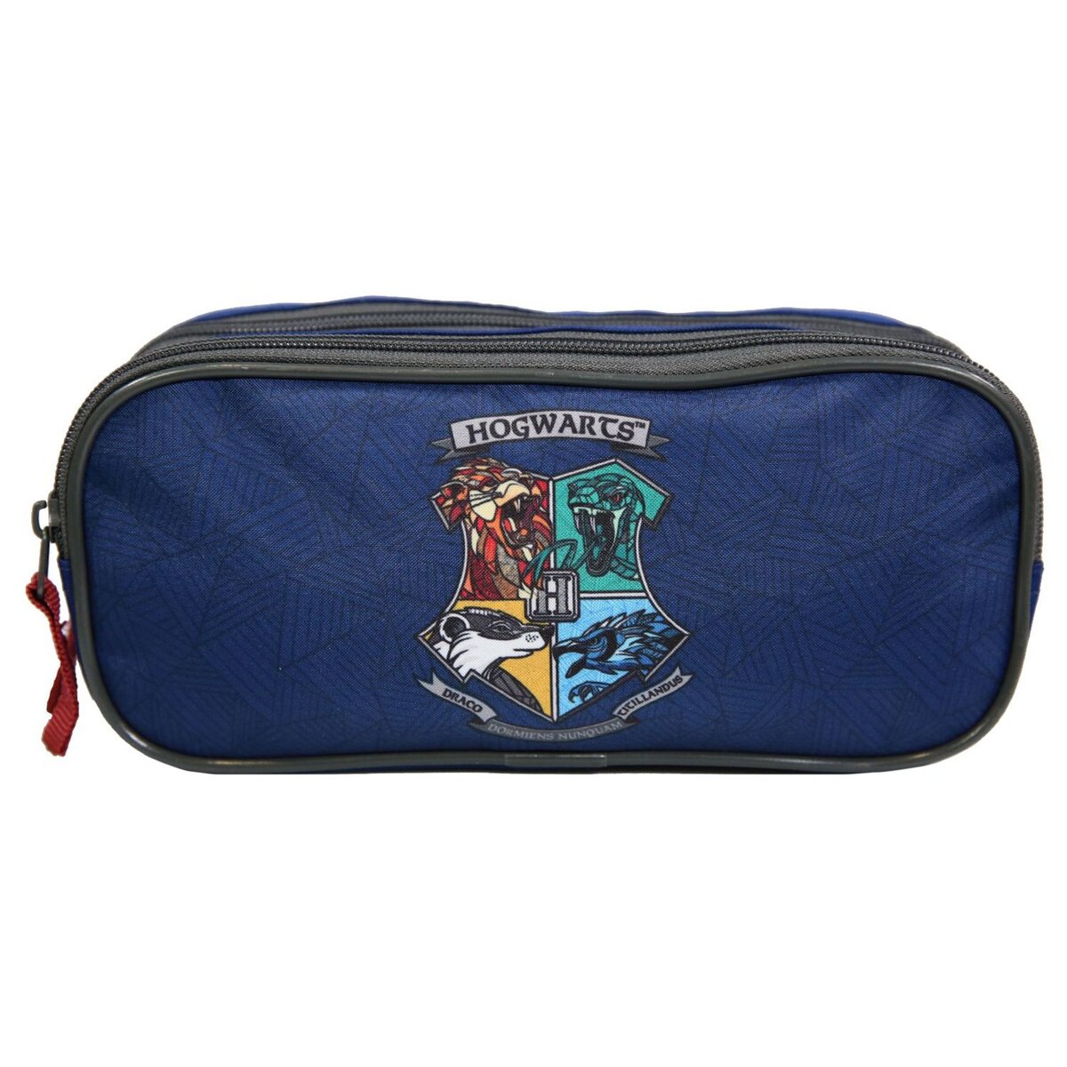 Bagtrotter Trousse scolaire 2 compartiments Harry Potter Bleu