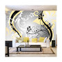 Voir la diapositive 1 : Paris Prix Papier Peint  Art Flowers Yellow