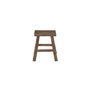 Voir la diapositive 2 : Paris Prix Tabouret Rectangulaire en Bois  Kelig  35cm Marron