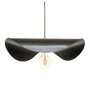  Lampe Suspension Design  Pilar  52cm Noir