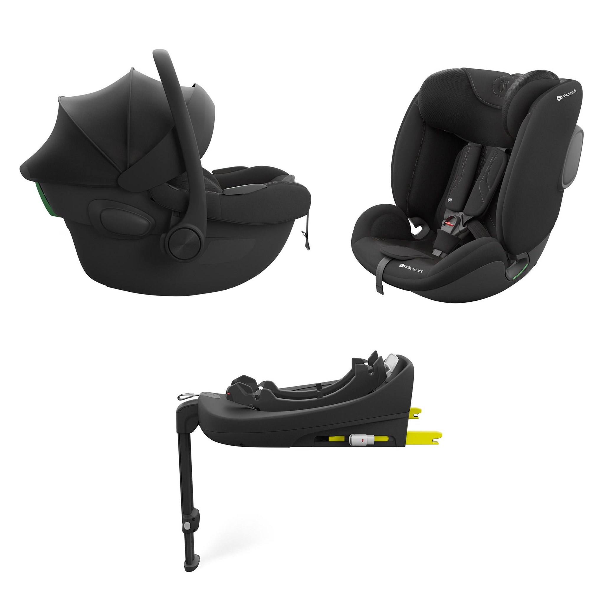 Voir la diapositive 1 : KINDERKRAFT Base isofix modulaire pour siège auto