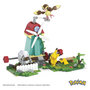 Voir la diapositive 3 : MEGA  Figurines Pokémon Pikachu, Roucool et Moumouton à construire MEGA