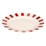 Voir la diapositive 2 : SECRET DE GOURMET Lot de 6 Assiettes à Dessert  Cheri  19cm Rouge