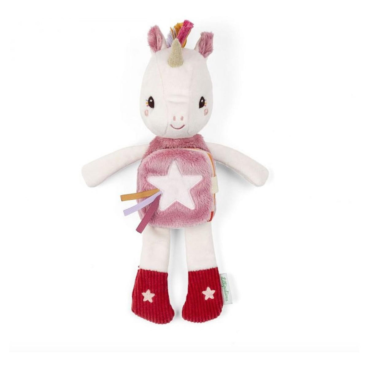 LILLIPUTIENS Peluche Lena a histoire - Lena la licorne