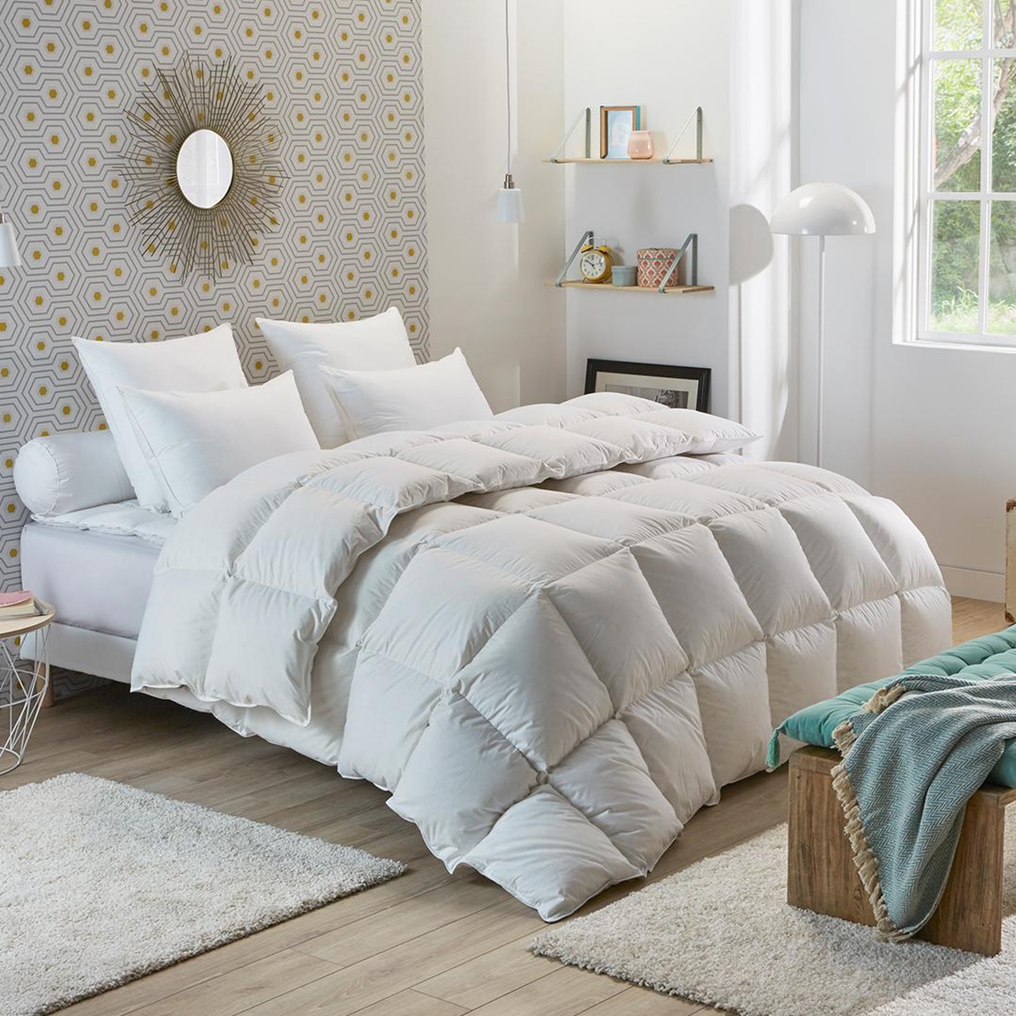 Voir la diapositive 1 : DODO Couette Tradition CHAUDE - 50% Duvet de Canard