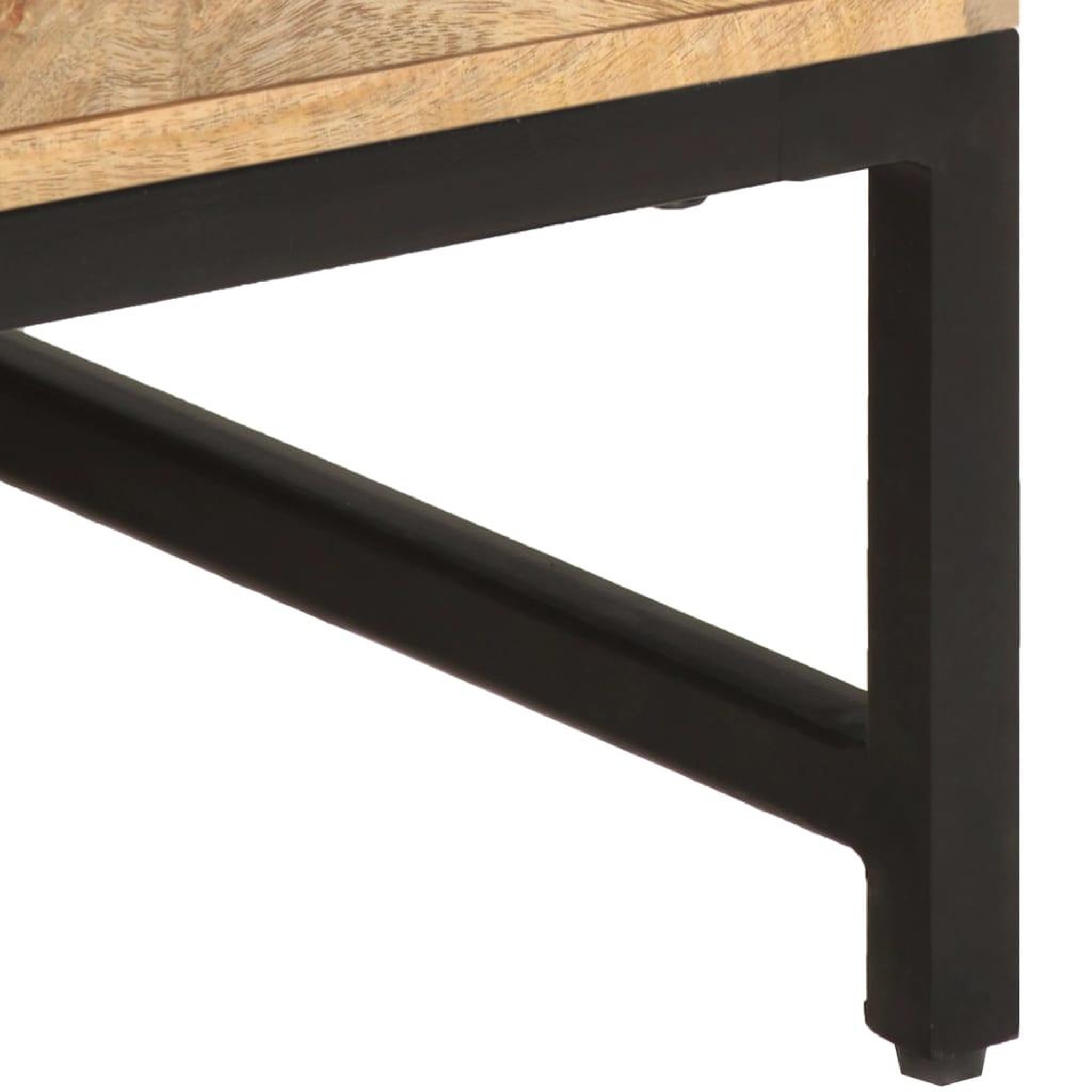 Voir la diapositive 5 : VIDAXL Table basse 67x67x45 cm Bois de manguier massif